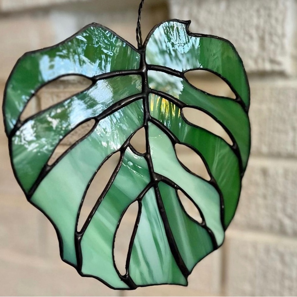 Stained Glass Monstera